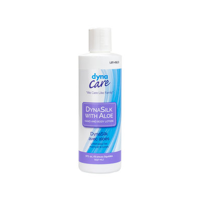 DynaCare DynaSilk w/ Aloe, 8 oz. 48bot/cs (48 Count) DynaCare DynaSilk w/ Aloe, 8 oz. 48bot/cs (48 Count)