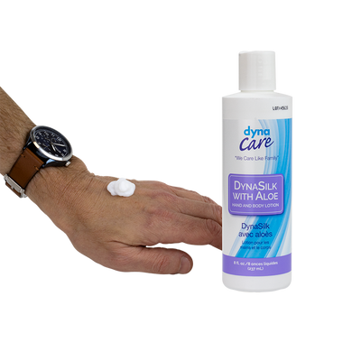 DynaCare DynaSilk w/ Aloe, 8 oz. 48bot/cs (48 Count) DynaCare DynaSilk w/ Aloe, 8 oz. 48bot/cs (48 Count)