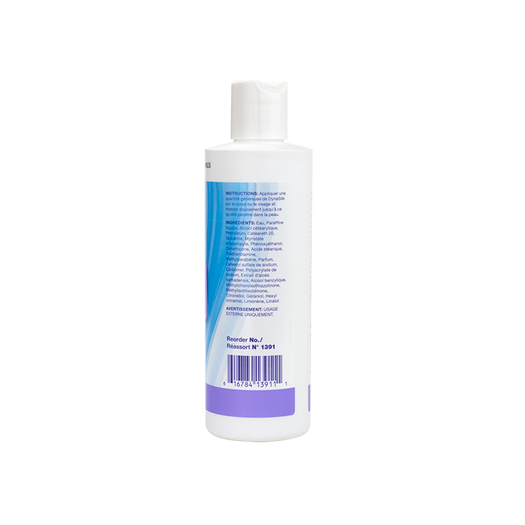 DynaCare DynaSilk w/ Aloe, 8 oz. 48bot/cs (48 Count) DynaCare DynaSilk w/ Aloe, 8 oz. 48bot/cs (48 Count)