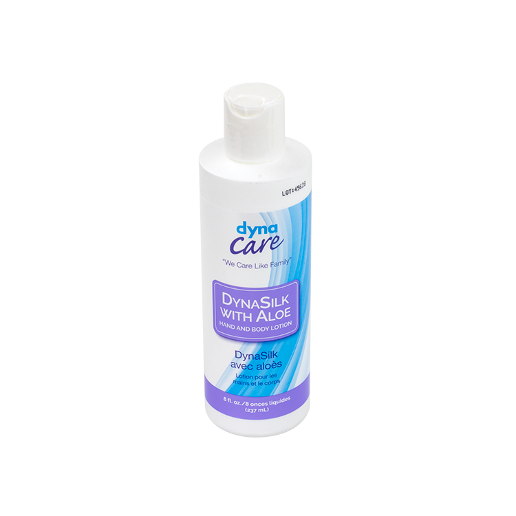 DynaCare DynaSilk w/ Aloe, 8 oz. 48bot/cs (48 Count) DynaCare DynaSilk w/ Aloe, 8 oz. 48bot/cs (48 Count)