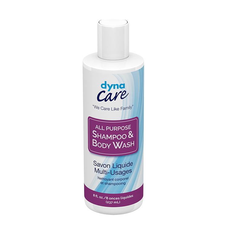 DynaCare All Purpose Shampoo and Body Wash, 8 oz. 48bot/case (48 Count) DynaCare All Purpose Shampoo and Body Wash, 8 oz. 48bot/case (48 Count)
