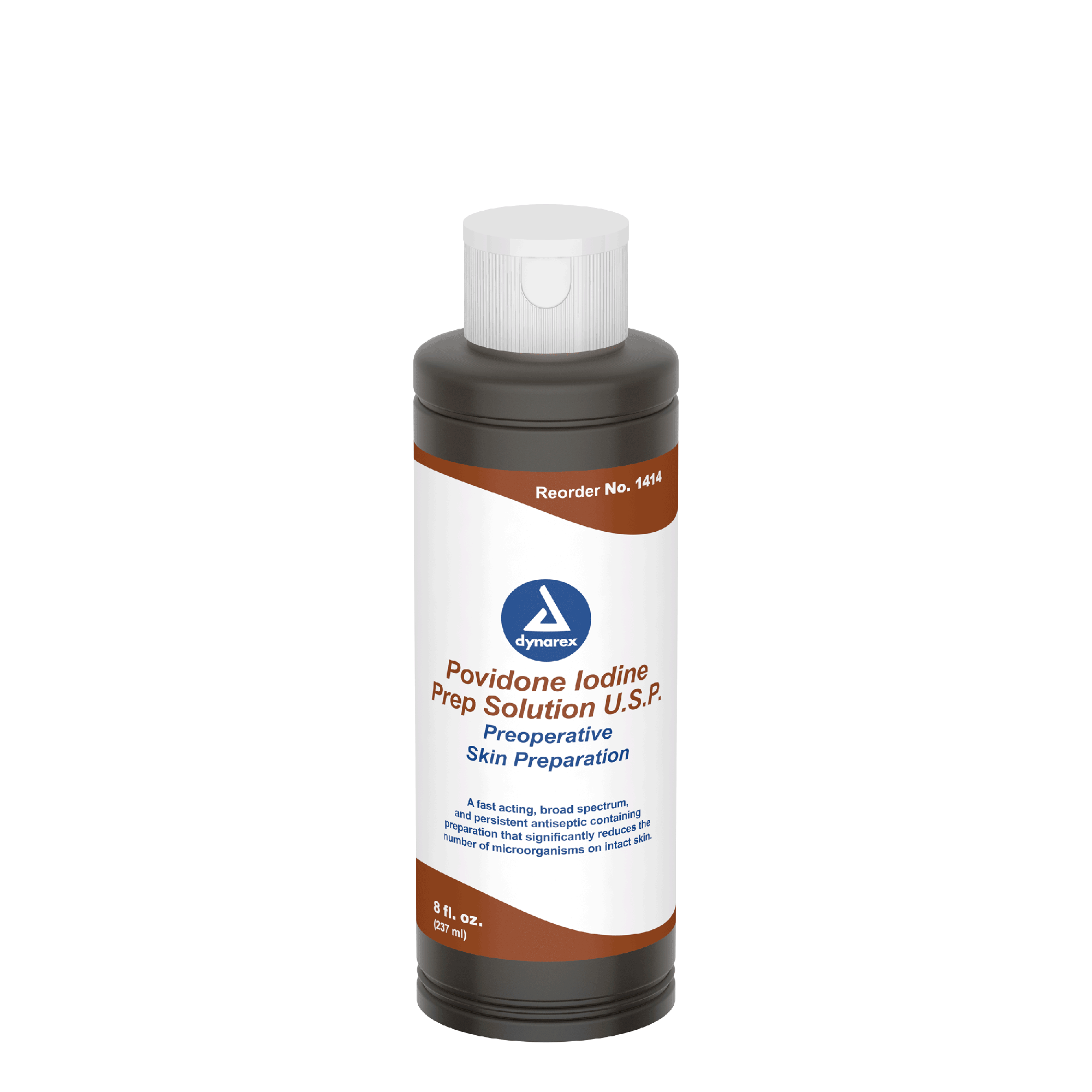 Dynarex Povidone Iodine Prep Solution Bottle Dynarex Povidone Iodine Prep Solution Bottle