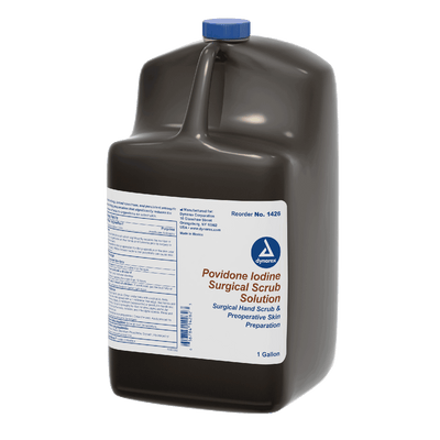 Dynarex Povidone Iodine Scrub Solution, 1 gal. Bottle 4bot/case (4 Count) Dynarex Povidone Iodine Scrub Solution, 1 gal. Bottle 4bot/case (4 Count)
