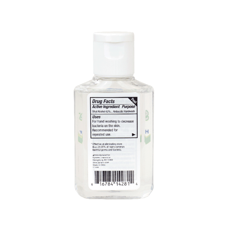 Dynarex Instant Hand Sanitizer, 2 oz. Square Bottle, 24bot/bx, 6bxs/case (144 Count) Dynarex Instant Hand Sanitizer, 2 oz. Square Bottle, 24bot/bx, 6bxs/case (144 Count)
