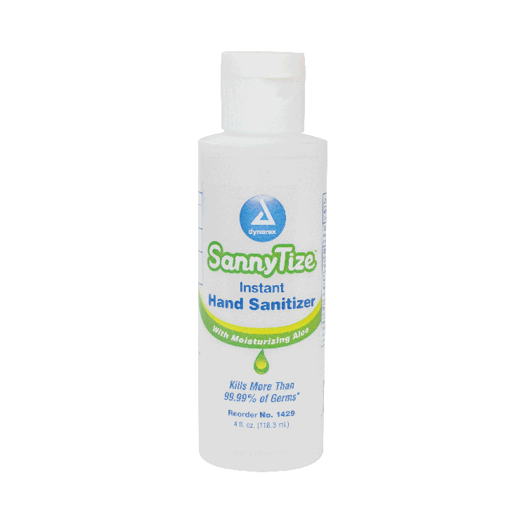 Dynarex Instant Hand Sanitizer, 4 oz. Round Bottle, 24bot/bx, 4bxs/case (96 Count) Dynarex Instant Hand Sanitizer, 4 oz. Round Bottle, 24bot/bx, 4bxs/case (96 Count)