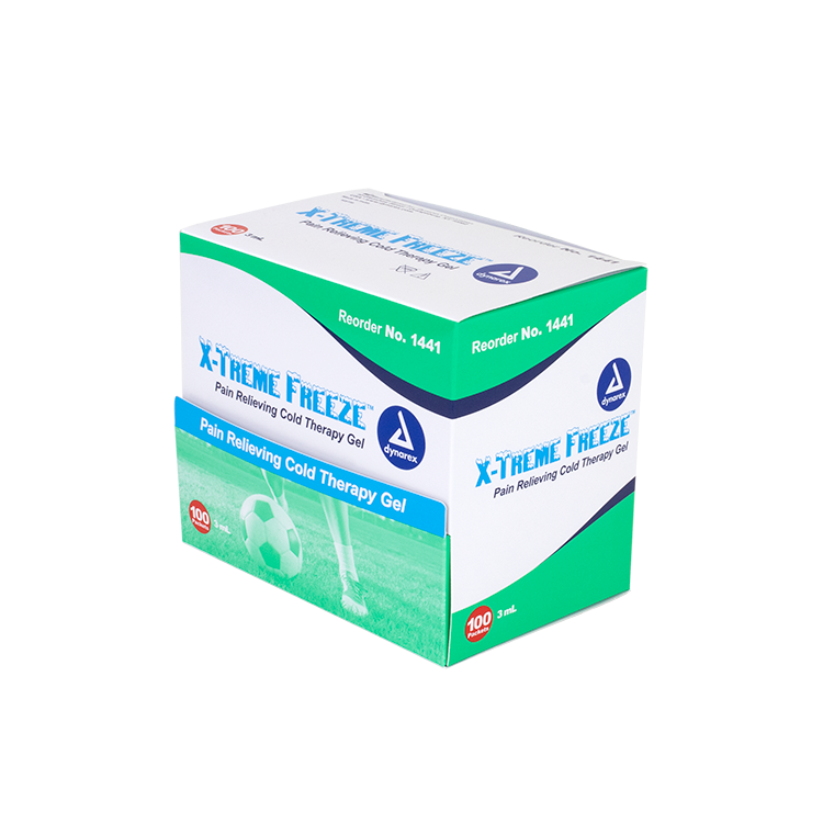 Dynarex X-Treme Freeze, 3 mL Packet, 100ea/bx, 2bxs/case (200 Count) Dynarex X-Treme Freeze, 3 mL Packet, 100ea/bx, 2bxs/case (200 Count)