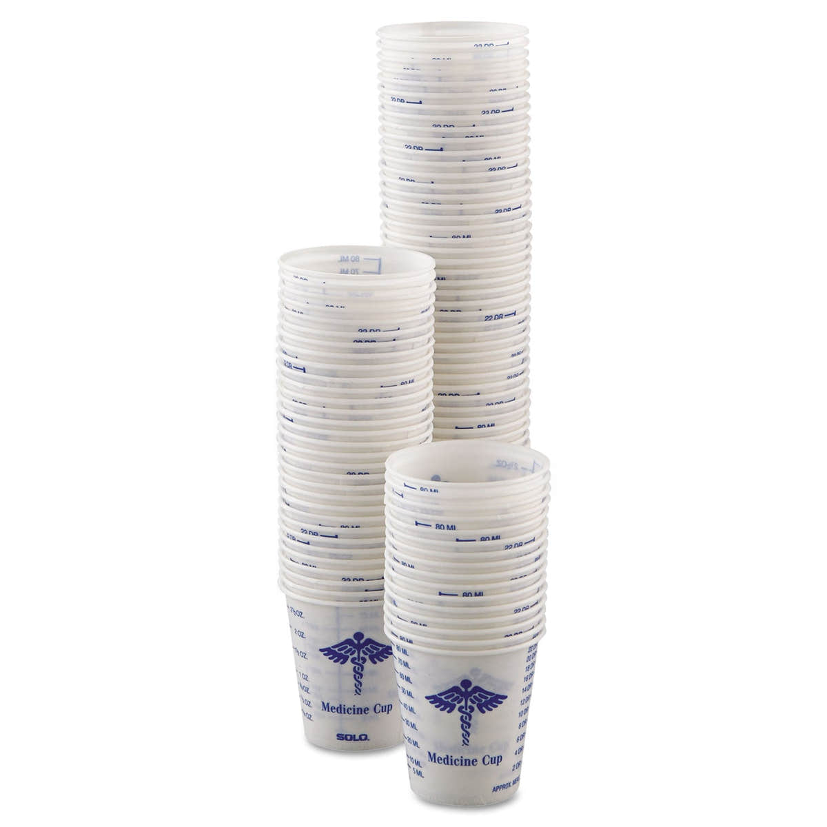 Dart Paper Medical and Dental Graduated Cups, 3 oz, White/Blue, 100/Bag, 50 Bags/Carton Dart Paper Medical and Dental Graduated Cups, 3 oz, White/Blue, 100/Bag, 50 Bags/Carton