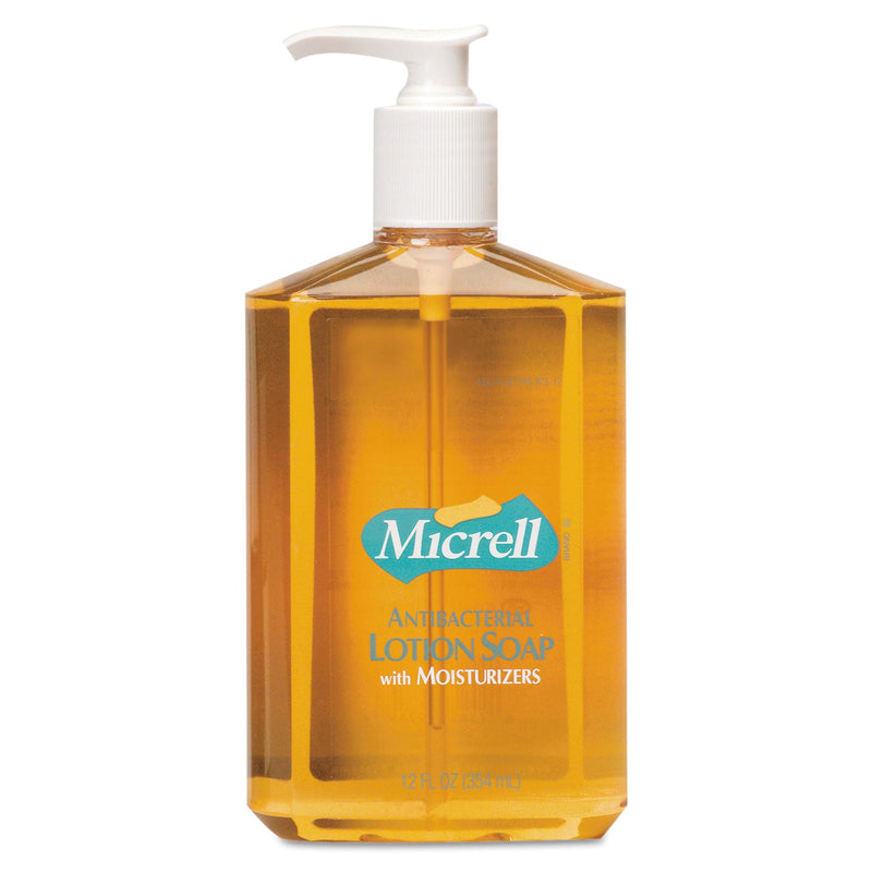 MICRELL Antibacterial Lotion Soap, Light Scent, 12 oz Pump Bottle MICRELL Antibacterial Lotion Soap, Light Scent, 12 oz Pump Bottle