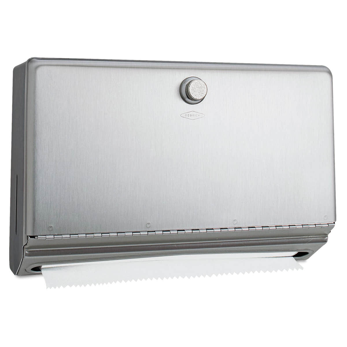 Bobrick Surface-Mounted Paper Towel Dispenser, 10.75 x 4 x 7.13, Stainless Steel Bobrick Surface-Mounted Paper Towel Dispenser, 10.75 x 4 x 7.13, Stainless Steel
