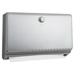 Bobrick Surface-Mounted Paper Towel Dispenser, 10.75 x 4 x 7.13, Stainless Steel Bobrick Surface-Mounted Paper Towel Dispenser, 10.75 x 4 x 7.13, Stainless Steel