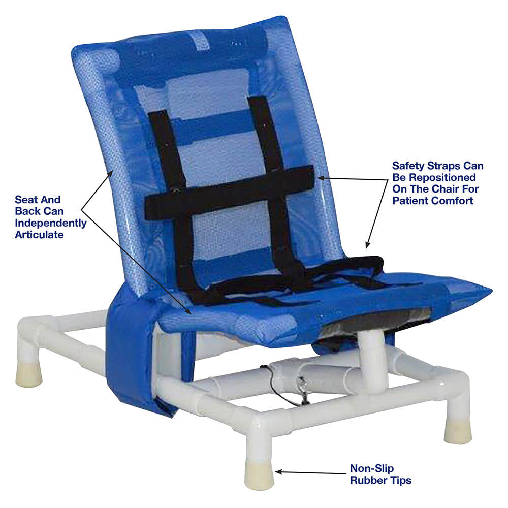 MJM International 191-S-A Articulating bath chair (SMALL) fully adjustable, no base, no casters, 100 lbs weight capacity MJM International 191-S-A Articulating bath chair (SMALL) fully adjustable, no base, no casters, 100 lbs weight capacity