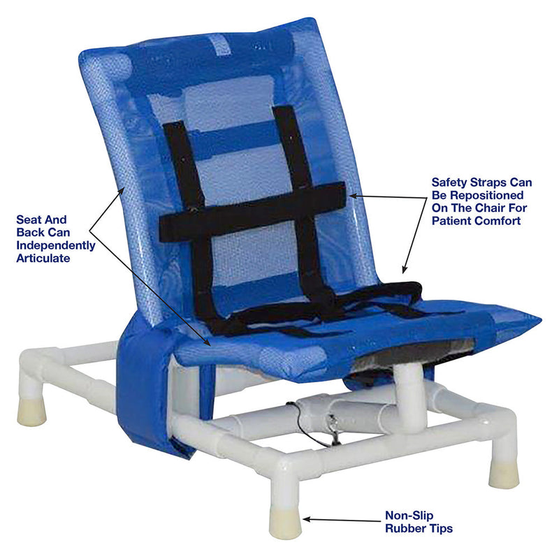 MJM International 191-S-A Articulating bath chair (SMALL) fully adjustable, no base, no casters, 100 lbs weight capacity MJM International 191-S-A Articulating bath chair (SMALL) fully adjustable, no base, no casters, 100 lbs weight capacity