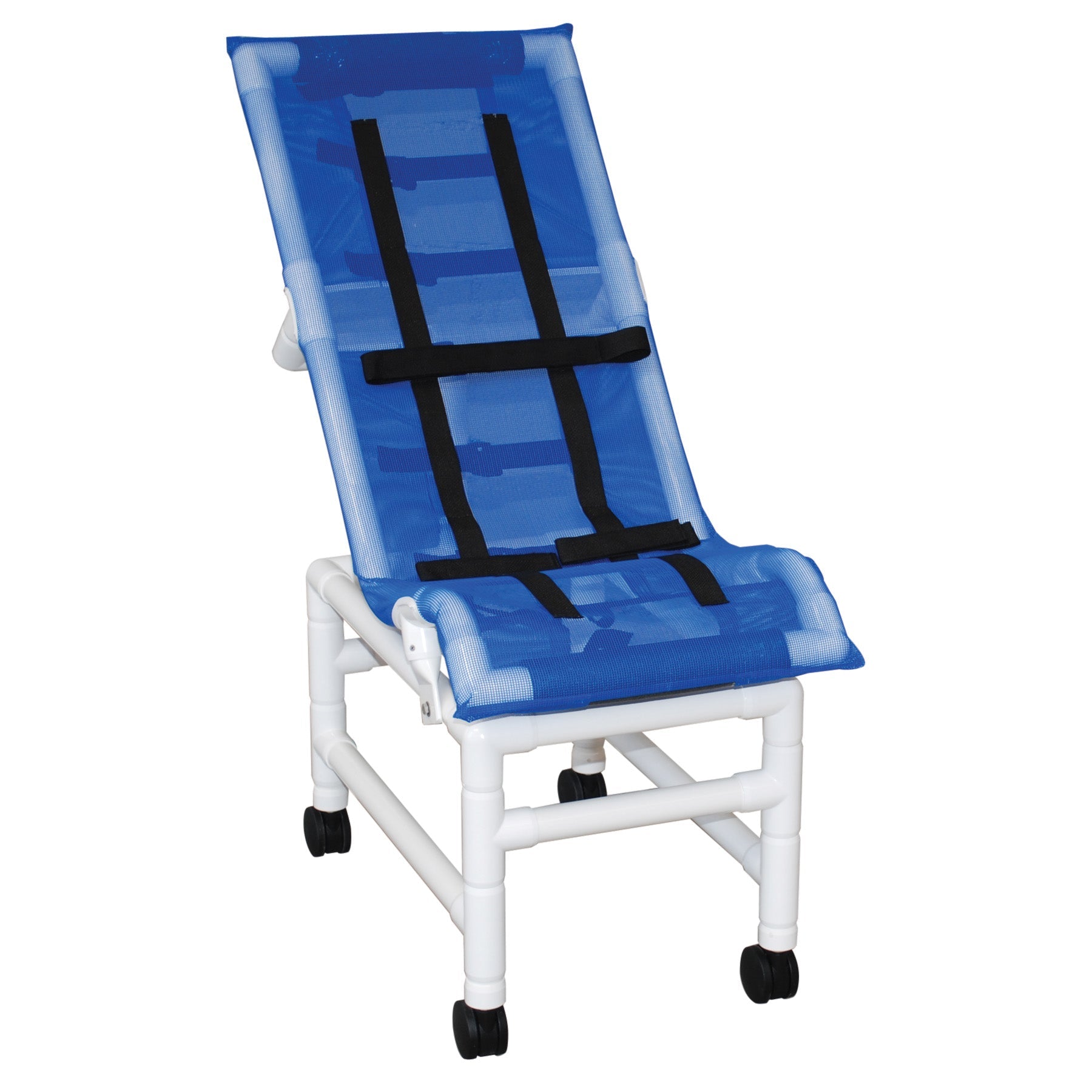MJM International 191-XLC Reclining bath / shower chair (X-LARGE), with base & casters, 225 lbs weight capacity MJM International 191-XLC Reclining bath / shower chair (X-LARGE), with base & casters, 225 lbs weight capacity