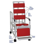 MJM International 193-TIS-TP Tilt "N" Space Shower Chair Open Front Soft Seat, Total Padding, Buckle Safety Belt, 250 Lbs Weight Capacity MJM International 193-TIS-TP Tilt "N" Space Shower Chair Open Front Soft Seat, Total Padding, Buckle Safety Belt, 250 Lbs Weight Capacity