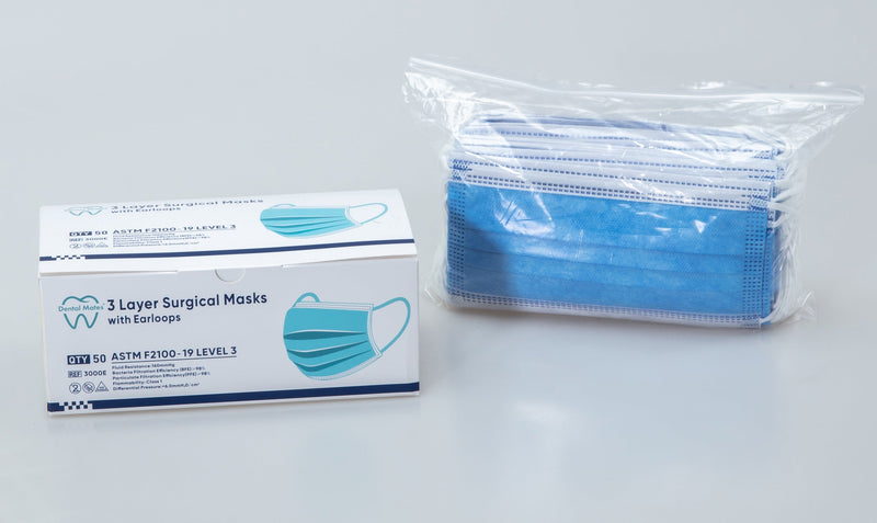 ASTM Level 3 Medical and Surgical Facemasks 1,000pcs per case FDA 510K cleared. ASTM Level 3 Medical and Surgical Facemasks 1,000pcs per case FDA 510K cleared.