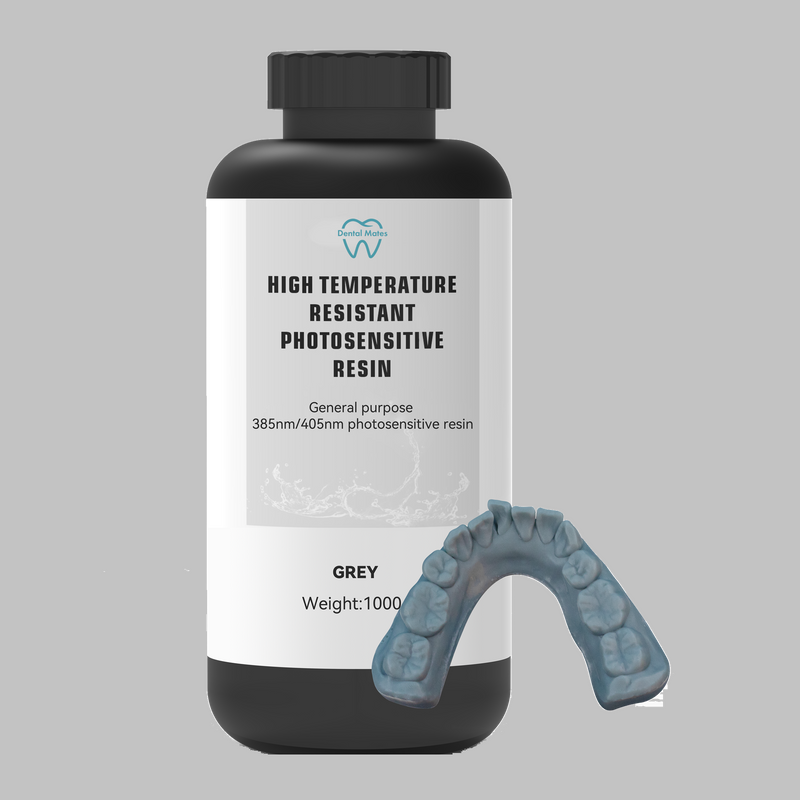High-Temperature Resistant Dental Model Resin for DLP and LCD Printers 1000ml(1kg) High-Temperature Resistant Dental Model Resin for DLP and LCD Printers 1000ml(1kg)