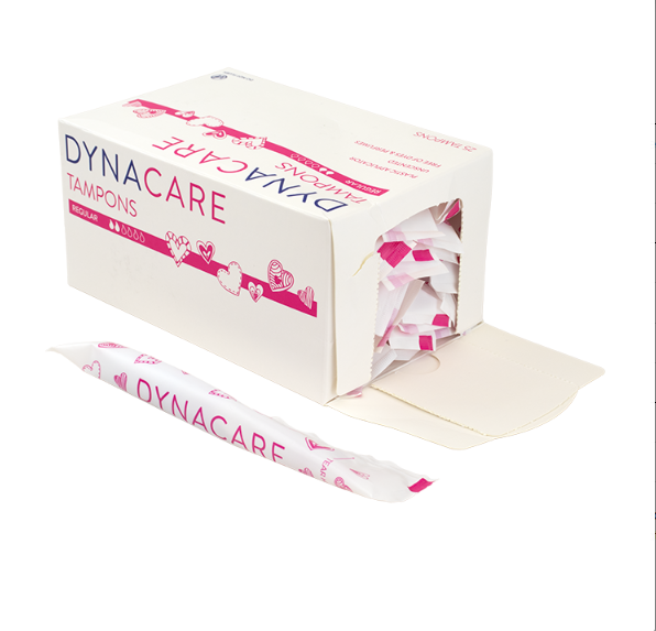 Dynarex Regular Tampons Plastic Applicator, 6-9gr absorbency, 25ea/bx, 9bxs/case (225 Count) Dynarex Regular Tampons Plastic Applicator, 6-9gr absorbency, 25ea/bx, 9bxs/case (225 Count)