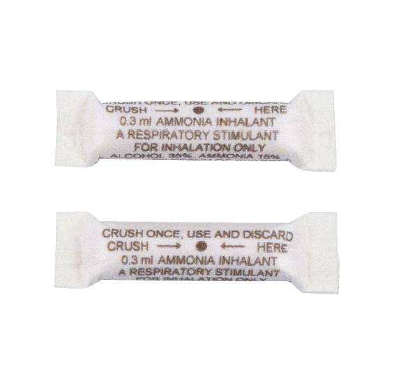 Dynarex Ammonia Inhalants (Ampule), 0.33cc, 10ea/bx, 50bxs/case (500 Count) Dynarex Ammonia Inhalants (Ampule), 0.33cc, 10ea/bx, 50bxs/case (500 Count)