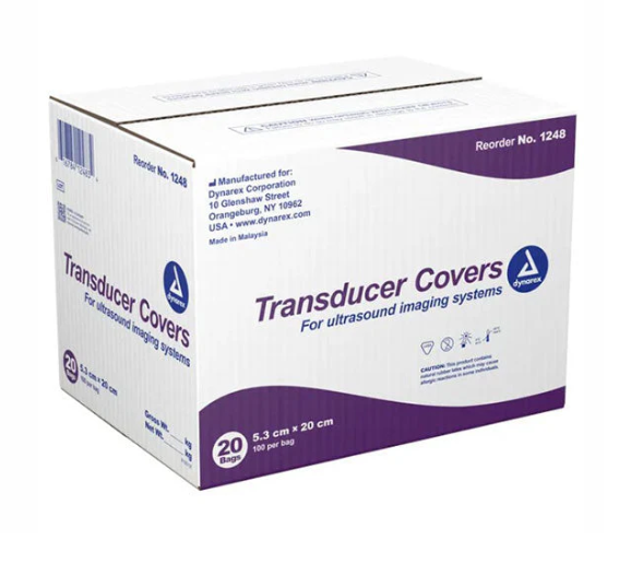 Dynarex Transducer Covers - 100ea/bx, 20bxs/case (2000 Count) Dynarex Transducer Covers - 100ea/bx, 20bxs/case (2000 Count)