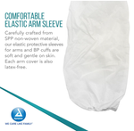 Dynarex BP Cuff Barrier Sleeve, Non-Woven 100ea/bx, 5bxs/case (500 Count) Dynarex BP Cuff Barrier Sleeve, Non-Woven 100ea/bx, 5bxs/case (500 Count)