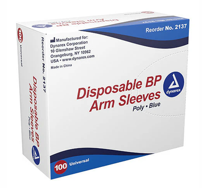 Dynarex Disposable Tattoo Arm Sleeve Cover Barrier 100ea/bx, 5bxs/case (500 Count) Dynarex Disposable Tattoo Arm Sleeve Cover Barrier 100ea/bx, 5bxs/case (500 Count)