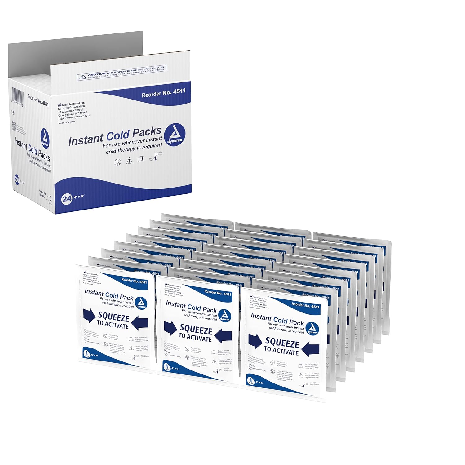 Dynarex Instant Cold Pack (24 Count) Dynarex Instant Cold Pack (24 Count)