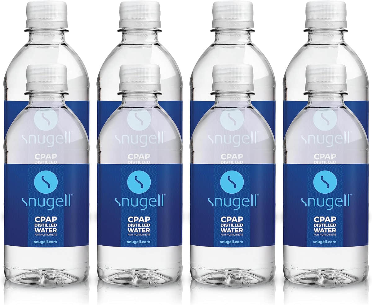 Distilled Water for CPAP Machines (8-Pack, 12 oz) Distilled Water for CPAP Machines (8-Pack, 12 oz)