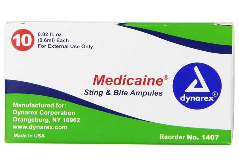 Dynarex Medicaine Insect Bite - Ampule, 6 cc, 10ea/bx, 50bxs/case (500 Count) Dynarex Medicaine Insect Bite - Ampule, 6 cc, 10ea/bx, 50bxs/case (500 Count)