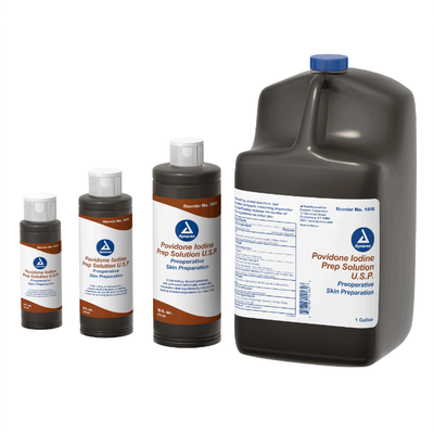 Dynarex Povidone Iodine Prep Solution Bottle Dynarex Povidone Iodine Prep Solution Bottle
