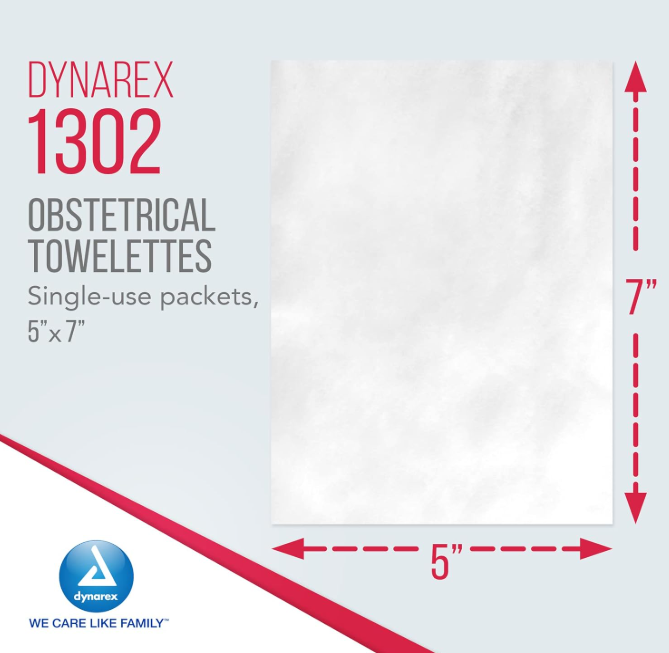 Dynarex BZK Antiseptic Towelettes, 5" x 7", 100ea/bx, 10bxs/case (1000 Count) Dynarex BZK Antiseptic Towelettes, 5" x 7", 100ea/bx, 10bxs/case (1000 Count)