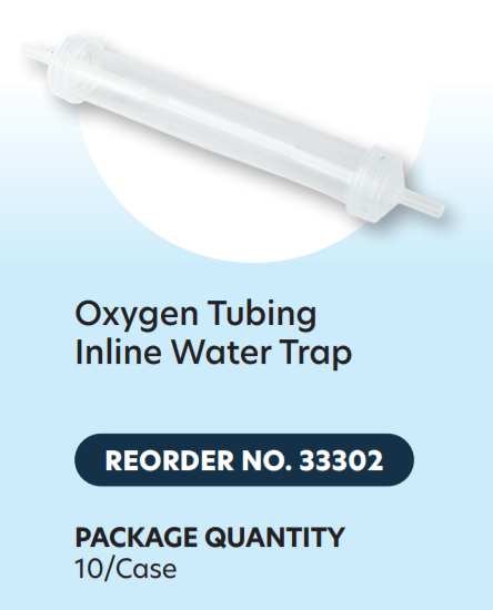 Dynarex Oxygen Tubing Inline Water Trap (10 Count) Dynarex Oxygen Tubing Inline Water Trap (10 Count)