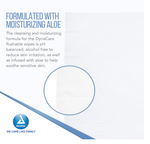 DynaCare Flushable Wipes - Adult, 9" x 13" Tub, 9tubs/case (540 Count) DynaCare Flushable Wipes - Adult, 9" x 13" Tub, 9tubs/case (540 Count)