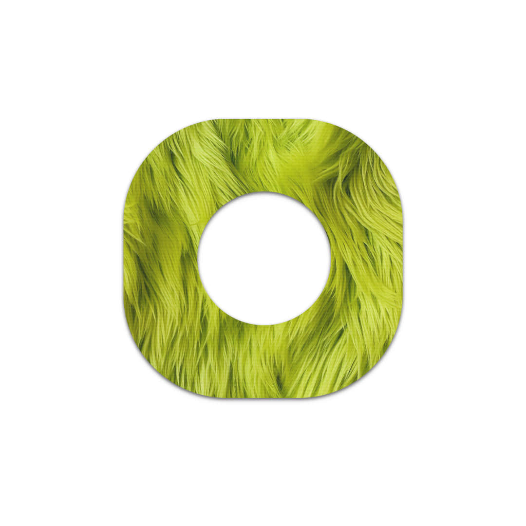 Green Fur Dexcom G7 and Stelo Patch Tape - Pump Peelz Green Fur Dexcom G7 and Stelo Patch Tape - Pump Peelz