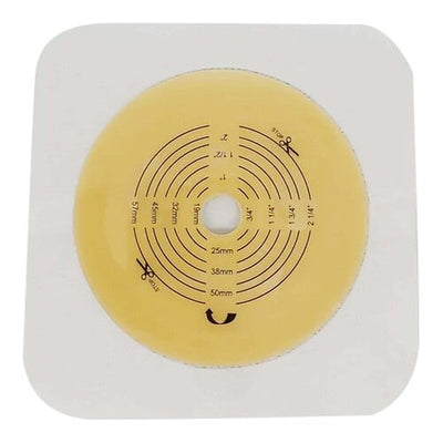 Safe N Simple 2- Piece Flat Wafer Standard Wear Tape Collar White, Flange Cut to Fit (80 Count) Safe N Simple 2- Piece Flat Wafer Standard Wear Tape Collar White, Flange Cut to Fit (80 Count)