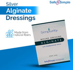 Safe N Simple Simpurity Silver Calcium Alginate Wound Dressing, 12 Inch Length Rope (120 Count) Safe N Simple Simpurity Silver Calcium Alginate Wound Dressing, 12 Inch Length Rope (120 Count)