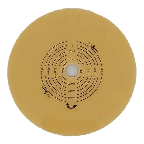 Safe N Simple 2-Piece Round Wafer Extended Wear with Solid Hydrocolloid, Flange Cut to Fit (40 Count) Safe N Simple 2-Piece Round Wafer Extended Wear with Solid Hydrocolloid, Flange Cut to Fit (40 Count)