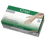 Curad Stretch Vinyl Exam Gloves, Powder-Free, Small, 150/Box Curad Stretch Vinyl Exam Gloves, Powder-Free, Small, 150/Box