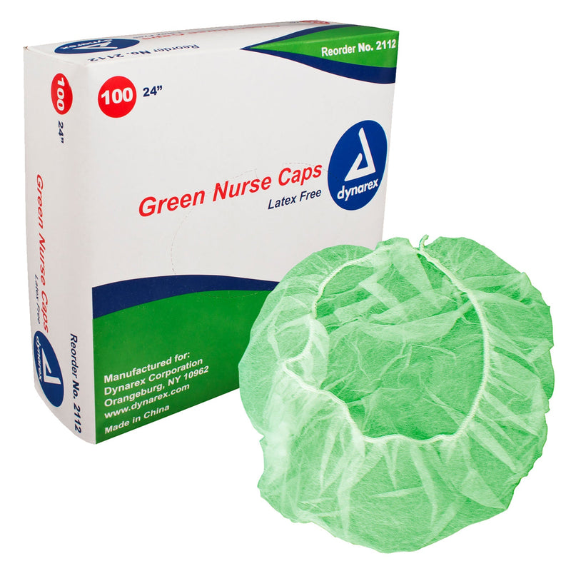 Dynarex Nurse Cap O.R. - 100ea/bx, 5bxs/case (500 Count) Dynarex Nurse Cap O.R. - 100ea/bx, 5bxs/case (500 Count)