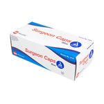 Dynarex Surgeon Cap O.R., Blue - 100ea/bx, 5bxs/case (500 Count) Dynarex Surgeon Cap O.R., Blue - 100ea/bx, 5bxs/case (500 Count)