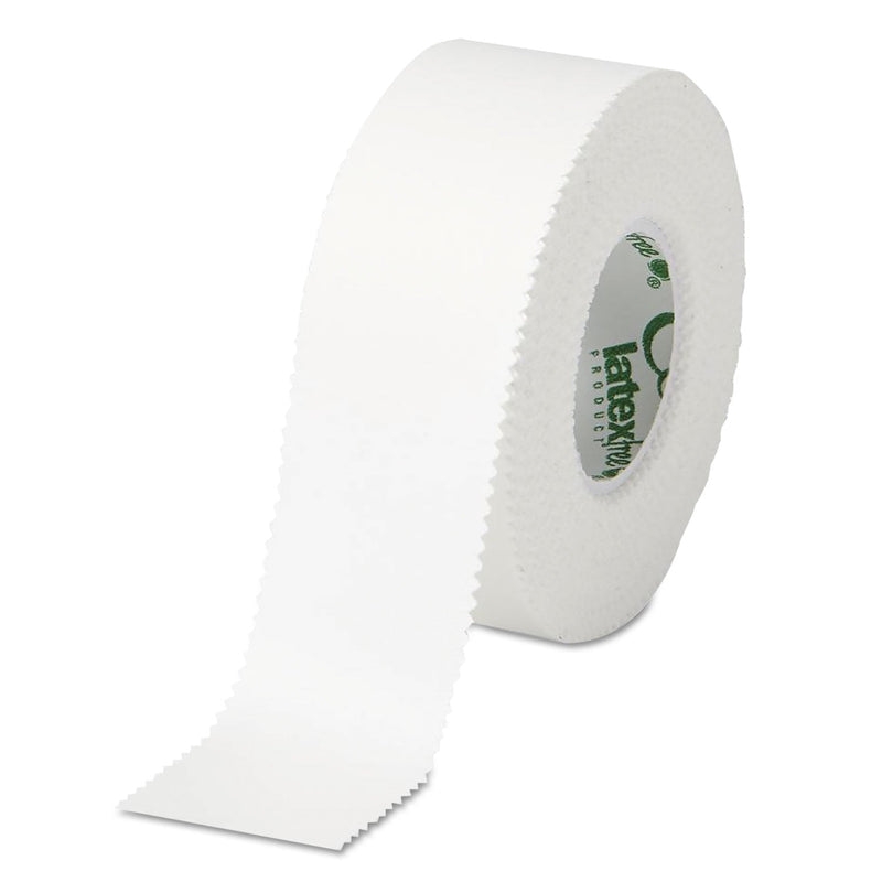 Curad Waterproof Medical Tape, Polyethylene-Coated Cloth, 1" x 10 yds, White, 12/Box Curad Waterproof Medical Tape, Polyethylene-Coated Cloth, 1" x 10 yds, White, 12/Box