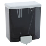 Bobrick ClassicSeries Surface-Mounted Liquid Soap Dispenser, 40 oz, 5.81 x 3.31 x 6.88, Black/Gray Bobrick ClassicSeries Surface-Mounted Liquid Soap Dispenser, 40 oz, 5.81 x 3.31 x 6.88, Black/Gray