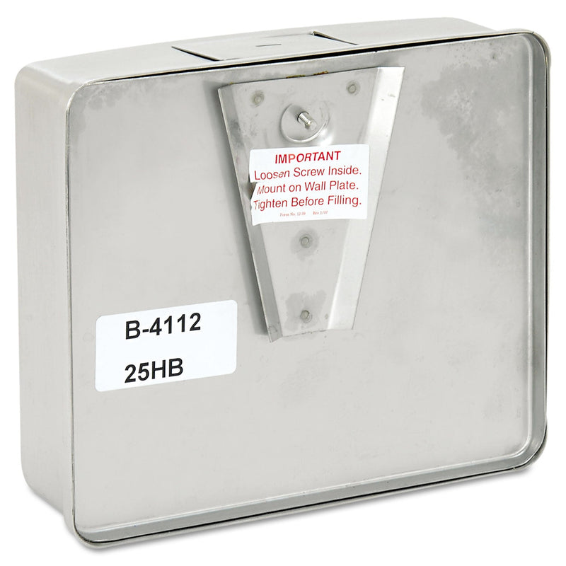 Bobrick ConturaSeries Surface-Mounted Liquid Soap Dispenser, 40 oz, 7 x 3.31 x 6.13, Stainless Steel Satin Bobrick ConturaSeries Surface-Mounted Liquid Soap Dispenser, 40 oz, 7 x 3.31 x 6.13, Stainless Steel Satin