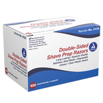 Dynarex Double Sided Shave Prep Razors, 100ea/bx, 5bxs/case (500 Count) Dynarex Double Sided Shave Prep Razors, 100ea/bx, 5bxs/case (500 Count)