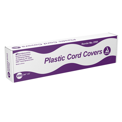 Dynarex Plastic Cord Covers, 24" x 2" - 250ea/bx, 12bxs/case (3000 Count) Dynarex Plastic Cord Covers, 24" x 2" - 250ea/bx, 12bxs/case (3000 Count)