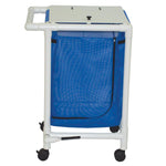 MJM International 218-S-FP Single hamper with mesh bag (43 gallon capacity per bag), 3" twin casters, zipper opening, push/pull handle & footpedal MJM International 218-S-FP Single hamper with mesh bag (43 gallon capacity per bag), 3" twin casters, zipper opening, push/pull handle & footpedal