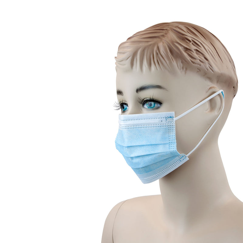 Dynarex Child Face Mask - 50ea/bx, 12bxs/cs (600 Count) Dynarex Child Face Mask - 50ea/bx, 12bxs/cs (600 Count)
