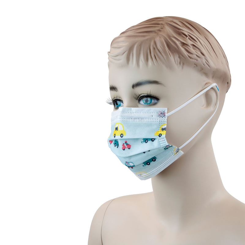 Dynarex Child Face Mask - 50ea/bx, 12bxs/cs (600 Count) Dynarex Child Face Mask - 50ea/bx, 12bxs/cs (600 Count)