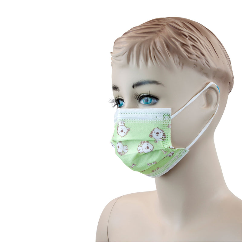 Dynarex Child Face Mask - 50ea/bx, 12bxs/cs (600 Count) Dynarex Child Face Mask - 50ea/bx, 12bxs/cs (600 Count)