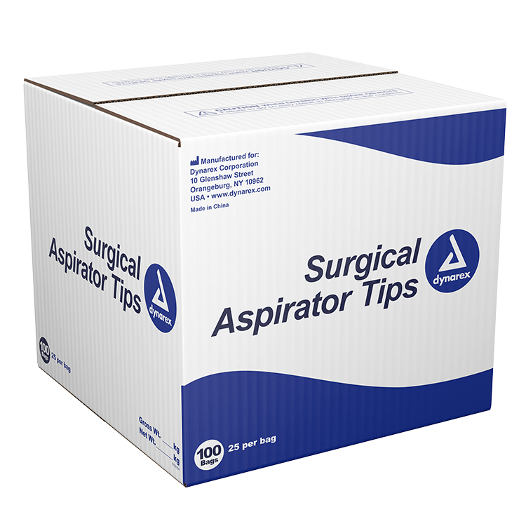 Dynarex Surgical Aspirator Tip - 25ea/bx, 100bxs/cs Dynarex Surgical Aspirator Tip - 25ea/bx, 100bxs/cs