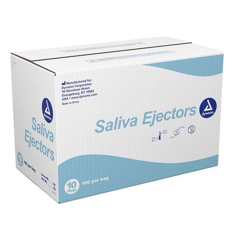Dynarex Saliva Ejectors, 100ea/bx, 10bxs/cs (1000 Count) Dynarex Saliva Ejectors, 100ea/bx, 10bxs/cs (1000 Count)